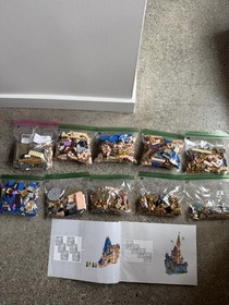 Preowned - LEGO Disney: The Disney Castle (43222) - Debuilt and Re-Bagged