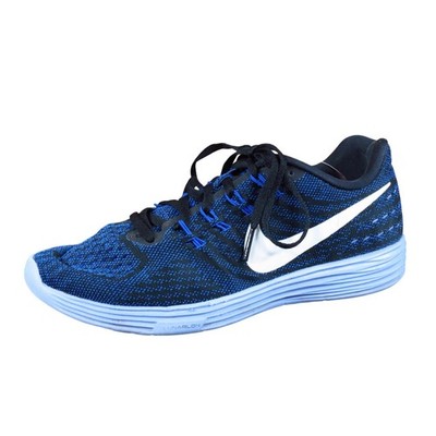 Nike Lunartempo 2 Women Running Shoes Size 9.5 Athletic Sneakers Blue Black
