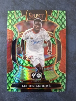 Lucien Agoume /28 Jade Dragon Scale Panini Select La Liga 2025-26 Sevilla FC