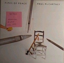 Paul McCartney Pipes Of Peace Vinyl Record LP VG/VG PCTC1652301 1983
