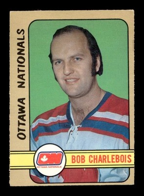 1972 73 O-Pee-Chee #309 Bob Charlebois Nationals VG-EX+ *w8