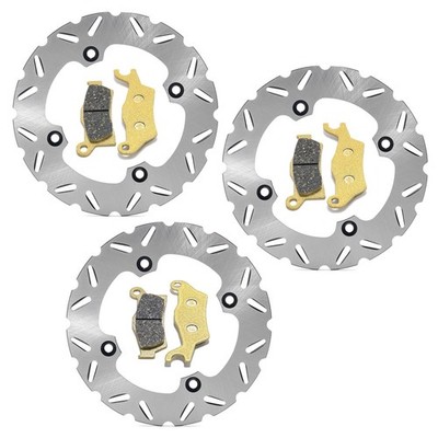 Bremsscheiben Beläge Hinten vorne für Can-Am Outlander 500 650 800 1000 Renegade
