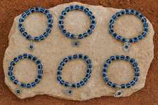 Evil Eye Stretch Bracelet Lucky Charm for Protection