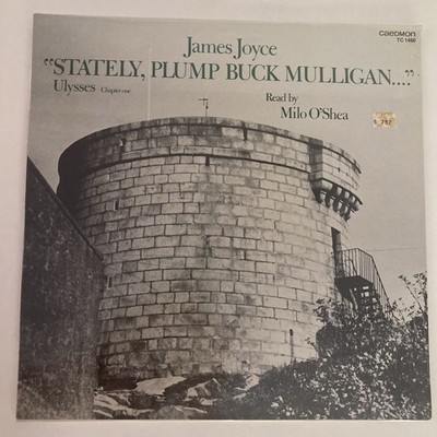 James Joyce, Milo O'Shea   ''Stately, Plump Buck Mulligan....''~Ulysses, Chapter 1