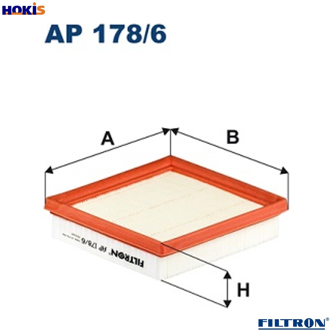 AIR FILTER AP 178/6 FOR LEXUS TOYOTA M20A-FXS 2.0L 4cyl UXM15A-FXE 1.5L 3cyl