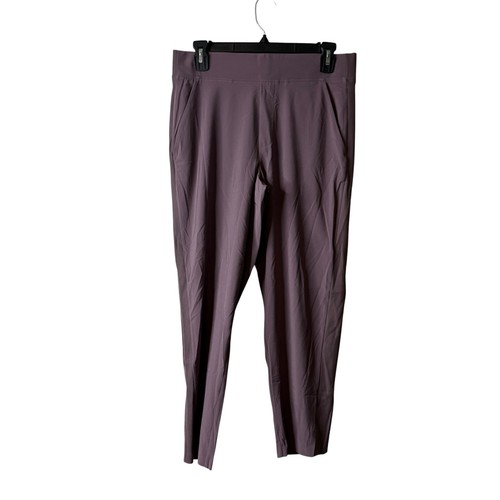 Athleta Mauve Purple Pull On Brooklyn Pants Size 6 Petite Active Athletic
