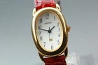 Vintage 1996 [Exc+5] Seiko Noie 1F21-5B70 Gold Quartz Women's Watch From JAPAN