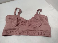 Kindred Bravely Pumping Nursing Bra Medium Hands Free Wireless Pink ZZ