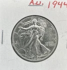 1944 WALKING LIBERTY SILVER HALF DOLLAR AU U.S. MINT
