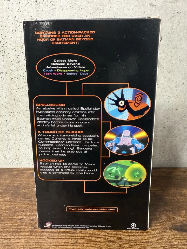 Batman Beyond - Spellbound (VHS, 2000) WB Kids Promo Demo Screener - Image 3 of 4