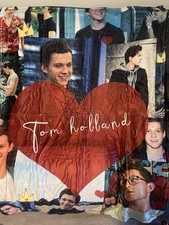 Tom Holland Heart Blanket 50”x40”