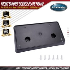 Front License Plate Bracket Fit For 2013-2022 Ram 1500 Ch1068127 68141643aa Front License Plate Bracket Fit For 2013-2022 Ram 1500 Ch1068127 68141643aa