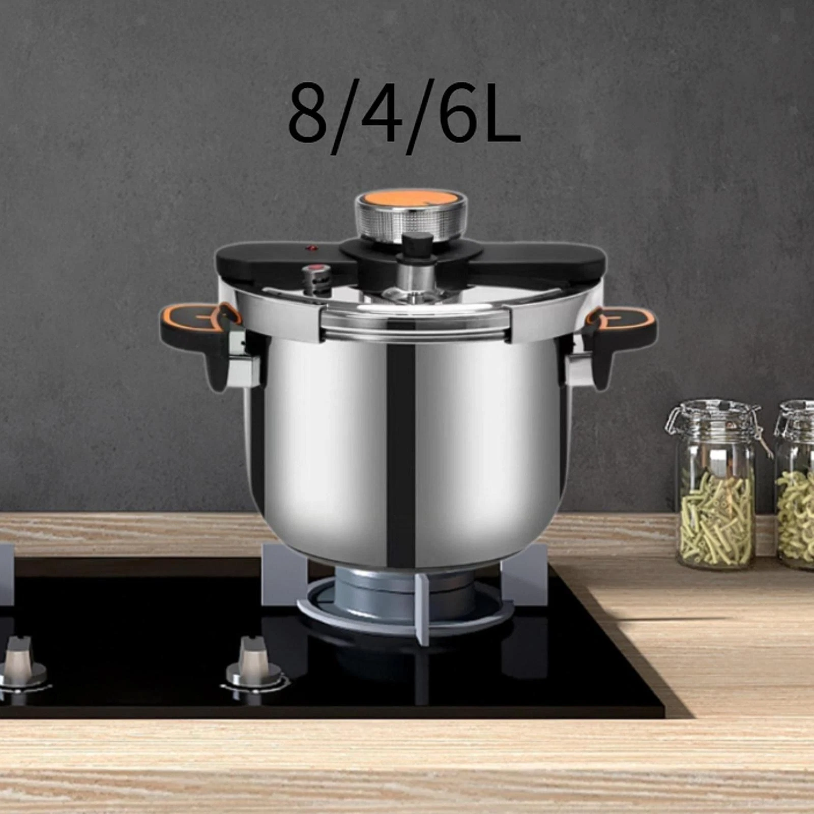 Stovetop Pressure Cooker Canning Pot Cookware Induction Cooker Multifunction
Opens in a new window o