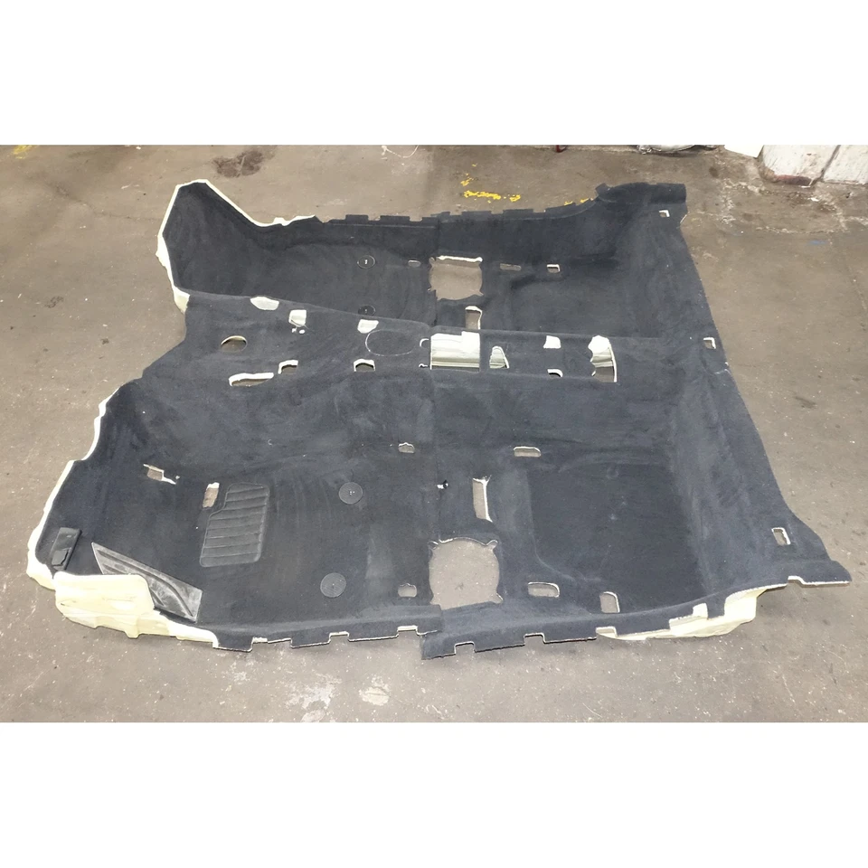 BMW F32 2014-2018 serie 4 F82 cupé juego de alfombras de piso de fábrica negro OEM Foto 2 de 4