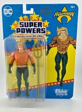 McFarlane DC Super Powers Aquaman Gold 40th Anniversary MOC