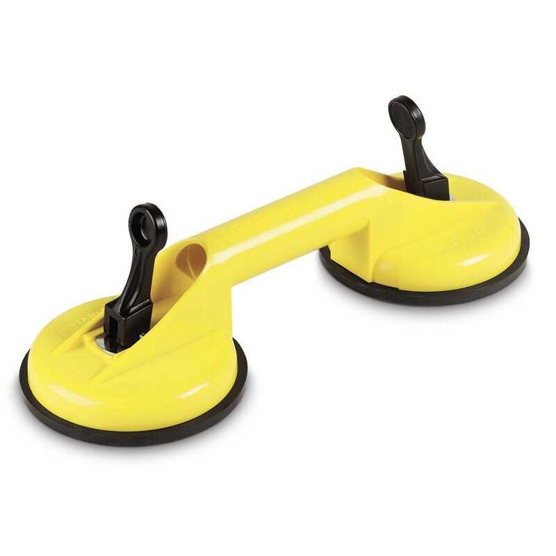 Ventouse 2 têtes 60kg STANLEY 2 14 054 - Ventouse vitrier et carrelage