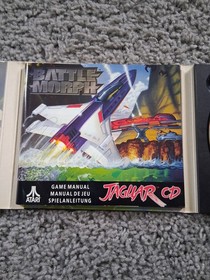 Battle Morph Atari Jaguar CD With Manual in Large Box