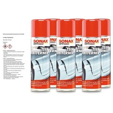 6x 300ml SONAX TEERENTFERNER TEER ÖLFLECK ENTFERNER REINIGER AUTOPFLEGE 31631330