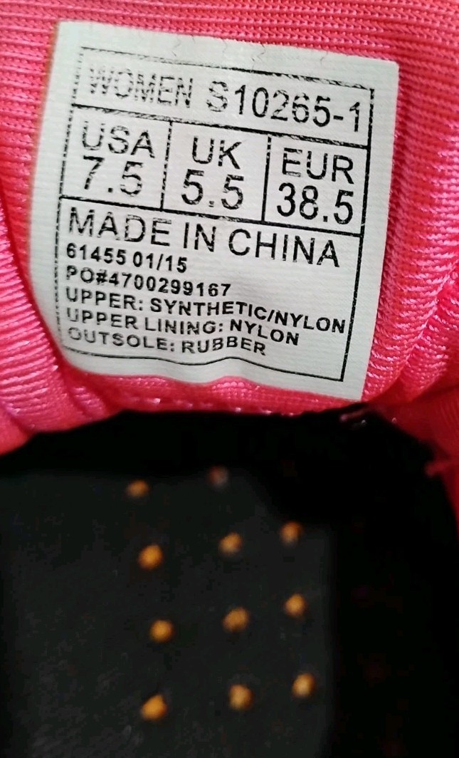 Saucony Breakthru Women’s 7.5 Pink Yellow Running Shoes Sneakers S10265-1 thumbnail 13