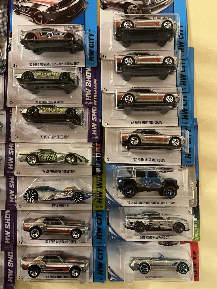 Hot Wheels ZAMAC LOT of 34 Camaro Mustang Buick Corvette Firebird Dodge VW BMW - Image 4 of 4