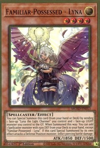 Familiar-Possessed - Lyna MGED-EN013 Premium Gold Rare 1st Edition