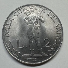 1941 Vatican City 2 Lire - Coin #C-087