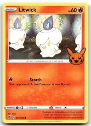 Litwick 031/192 Trick or Trade BOOster Promo