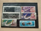 RUSSIA USED SPACE THEME STAMP LOT