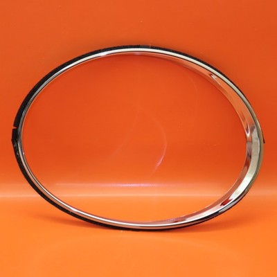 BENTLEY GT GTC HEADLIGHT TRIM LEFT RING CHROME 2012-2014 2015 3W3807833C OEM