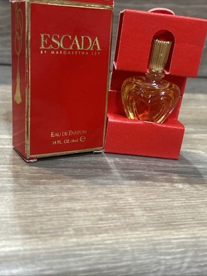 Escada MARGARETHA LEY Vintage Women s MINI Perfume EDP Splash 0.14oz- 4ml-Full