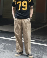 Bronson French Army M-52 Chino Pants Non Stock Khaki