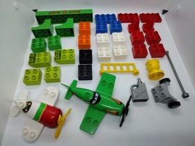 LEGO DUPLO 10510 DISNEY PIXAR CARS Planes Ripslinger's Air Race set - incomplete