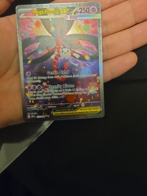 Pokemon TCG Chaos Rising 117/086 Mega Floette Ex Special Illustration Rare NM 