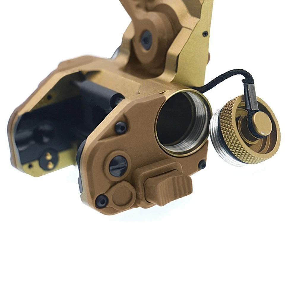 Montaje CNC Funcional GSGM DPAM NVG con Cubierta de Casco de 4 Agujeros para Visión Nocturna ANVIS Foto 4 de 4