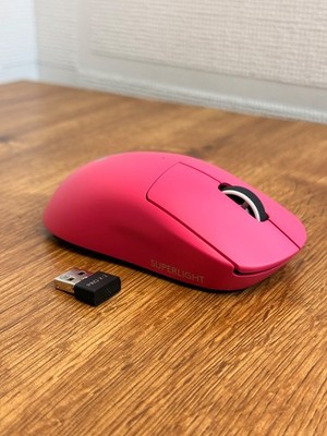 Logitech G PRO X Superlight 2 Wireless Gaming Maus Pink