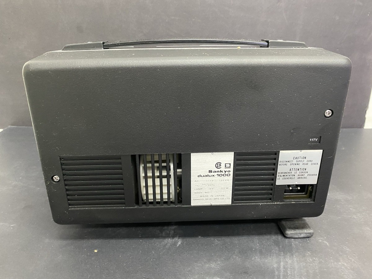 SANKYO DUALUX 1000 8MM SUPER 8/8 FILM PROJECTOR with Variable