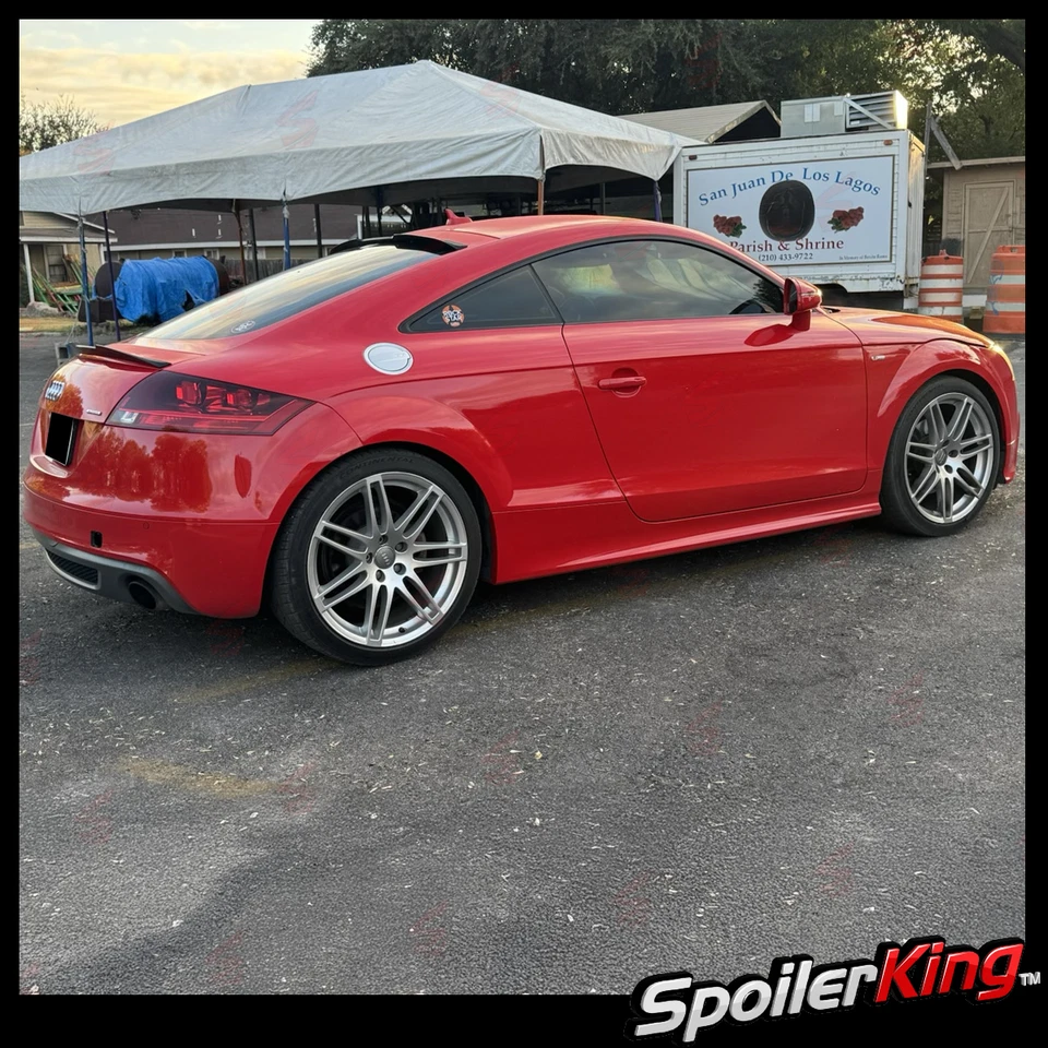 Combo Rear Window & Trunk Spoiler Fits Audi TT Mk2 2008-2015 284RC/284KC - Image 2 of 4