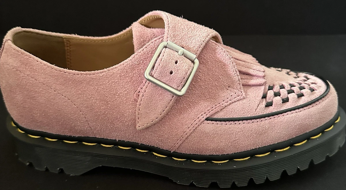 Dr. Martens Blush Wool Buckle Slip-Ons size 8 men 9 women H4N9 s-l1200.jpg main image 4