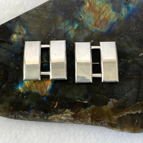 VTG Sterling Silver 925 WW2 Shold-R-Form Military US Army Captain Insignia Pins