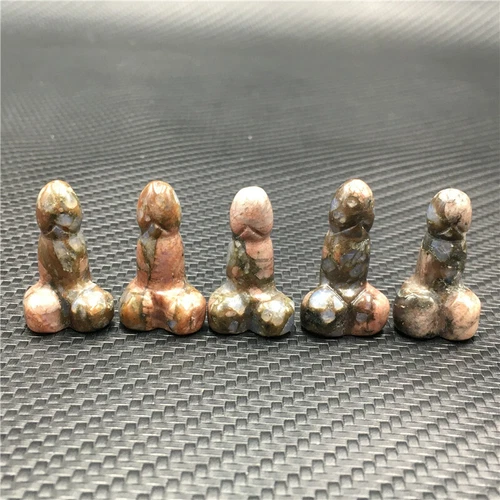 Wholesale Natural mix mini Penis Carved quartz Crystal Massager Wand Healing - Picture 128 of 296