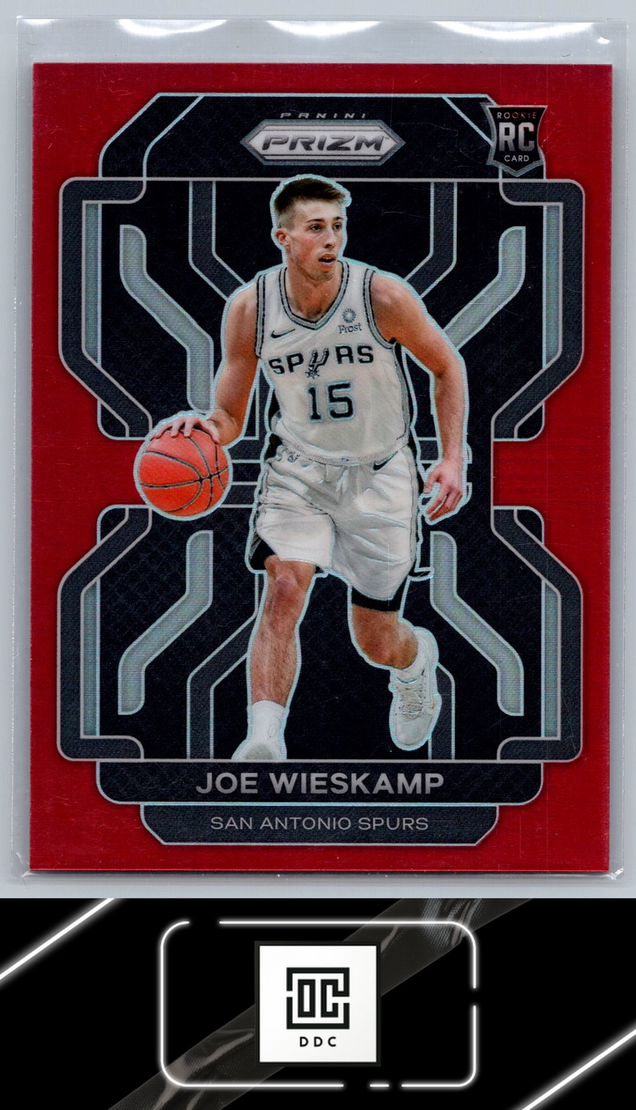 2021-22 Panini Prizm #322 Joe Wieskamp Red #/299