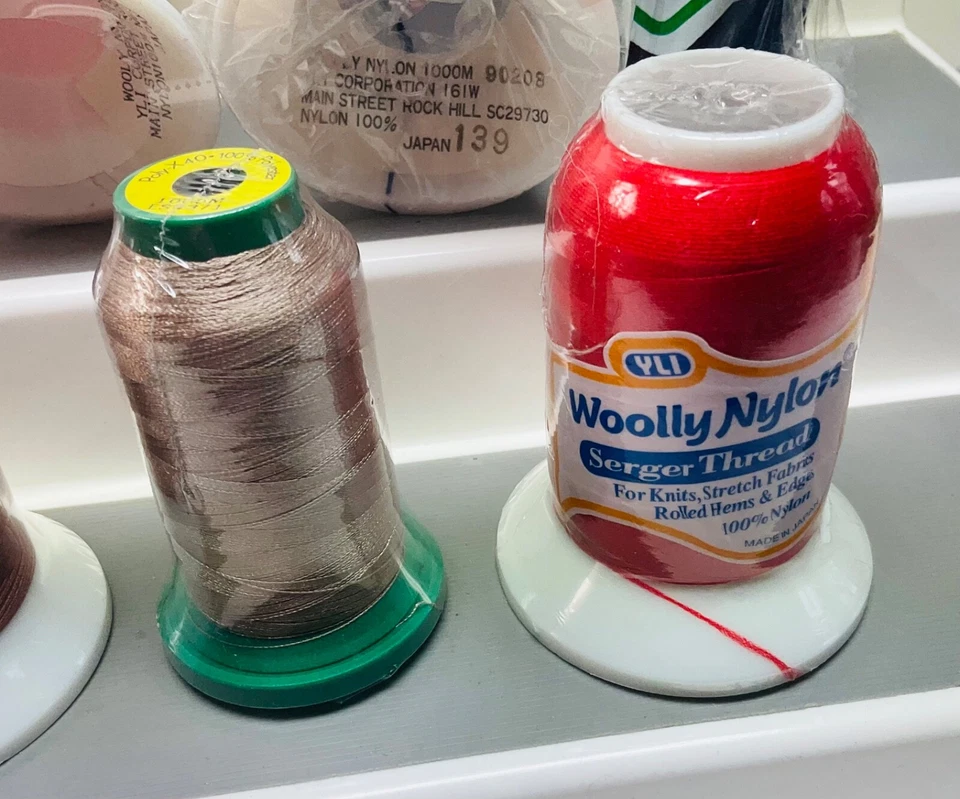 Woolly NylonThread For Hand or Sewing MachineLot of 12 Serger New Label Nylon - Image 4 of 4