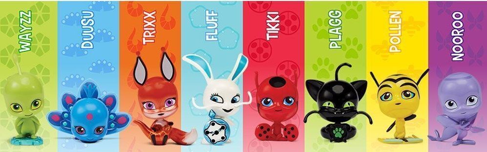 Zag Heroez Miraculous Miraculous 50500 Kwami Surprise Miracle Box Zag  Heroez Blind Box - One of 6 - Wayzz, Tikki, Trixx, Plagg, Pollen, or Nooroo  (2