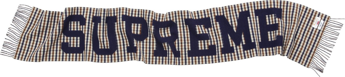 Supreme Aquascutum Club Check Scarf Brown OS F/W 16 | eBay Supreme Aquascutum Club Check Scarf Brown OS F/W 16 | eBay