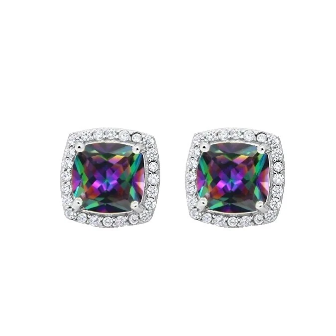 Industrial Mystic Topaz Fashion Earrings