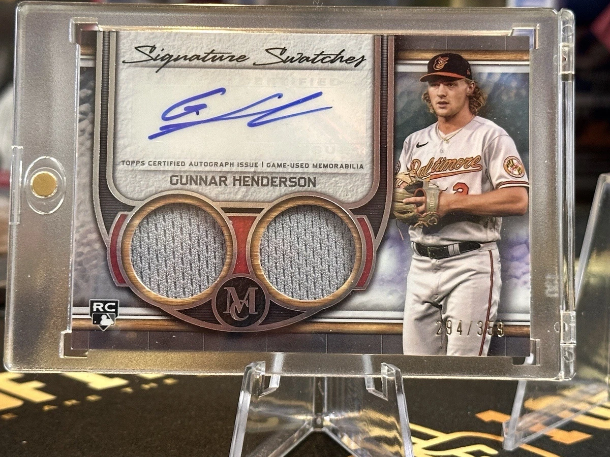 2023 Topps Museum Collection - Gunnar Henderson #SWDRA-GH for sale
