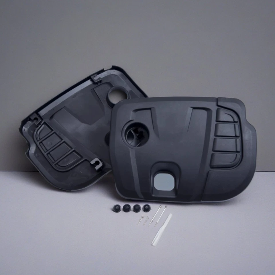 Cubierta del capó del capó del capó delantero automático ABS negra para Nissan Kicks 2017-2020 Foto 2 de 4