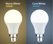 New 12W 15W LED BC B22 GLS Light Bulb Energy Saving Lamp Cool white Warm White