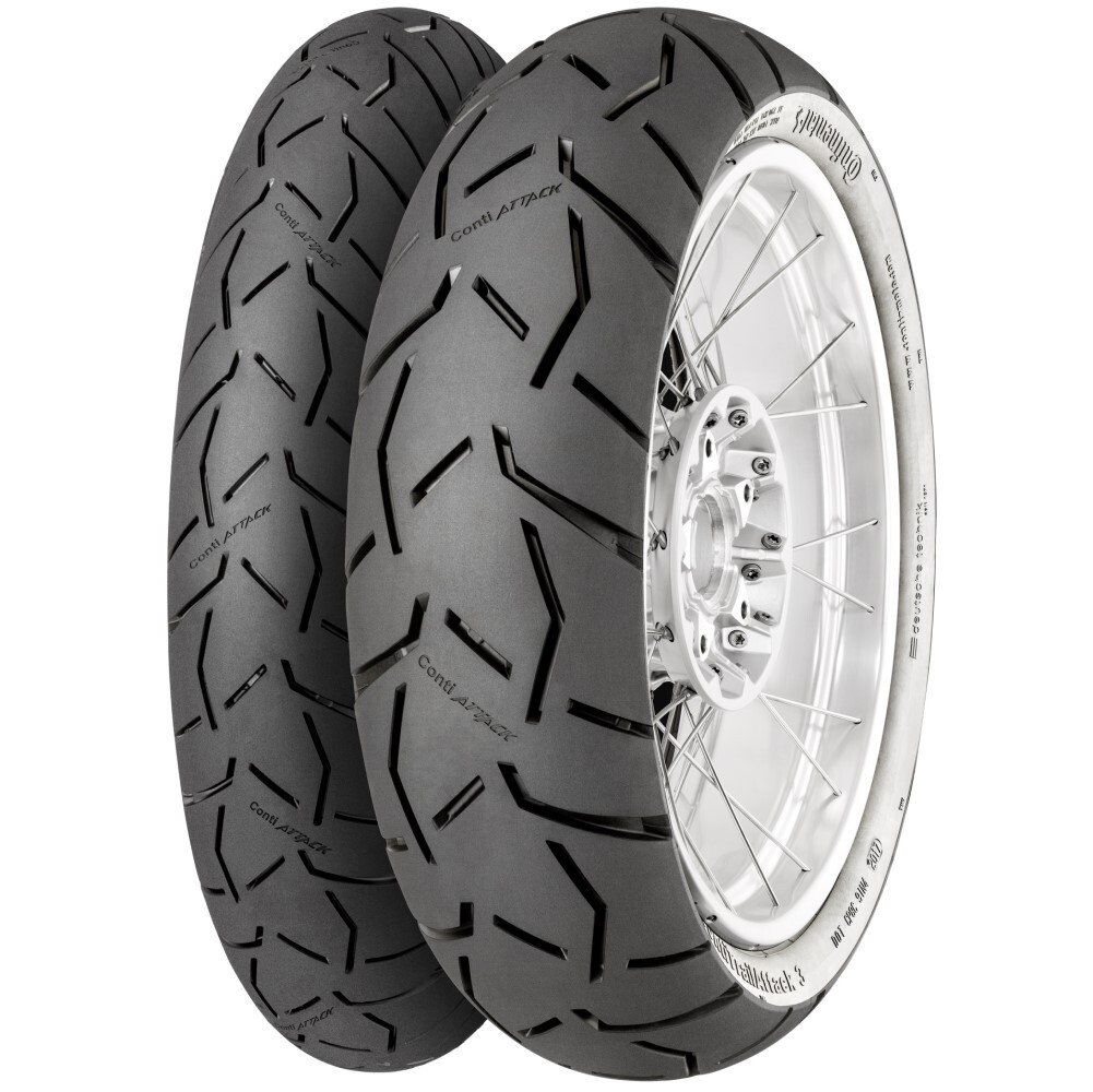 90/10 ADV Tyres Continental Trail Attack 3 90/90 V21 & 150/70 R17 69V KTM