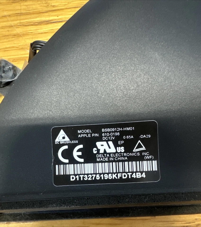 iMac 21.5" 2013 2014 Desktop A1418 Cooling Fan 610-0214 610-0198 610-0141 t - Image 2 of 4